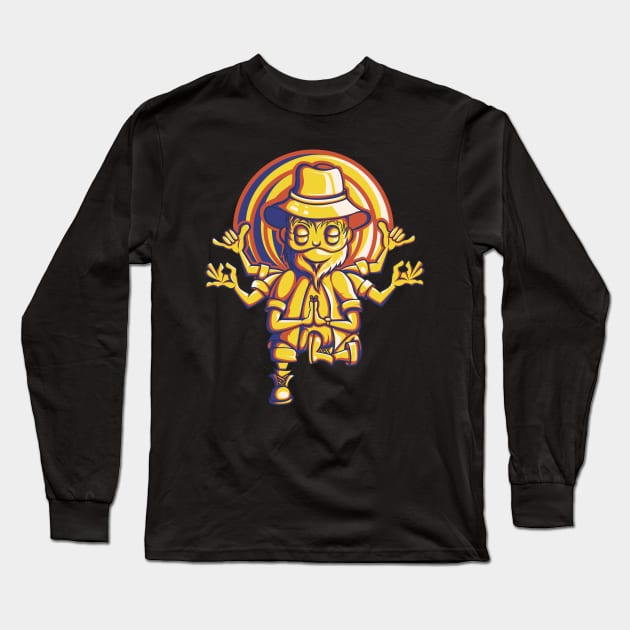 The Great Hermit Long Sleeve T-Shirt by XODA